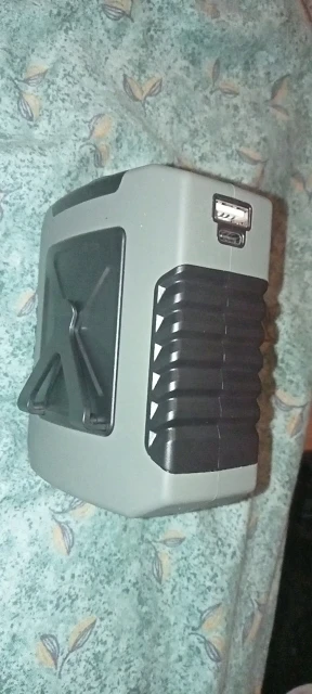 Personal Belt Clip Fan Portable Power Bank Flashlight photo review