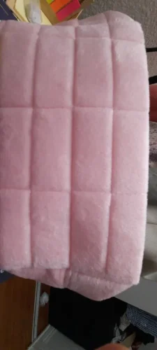 Cute Plush Makeup Bag for Women Portable Travel photo review