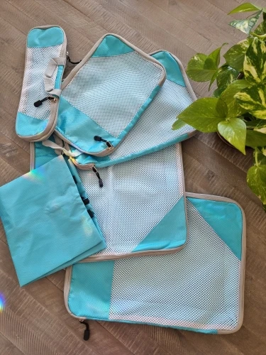 6PCS Travel Compressed Packing Cubes Storage Organizer Set photo review