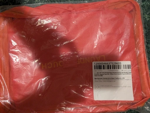 6pcs Set Travel Storage Bags Suitcase Packing Set photo review