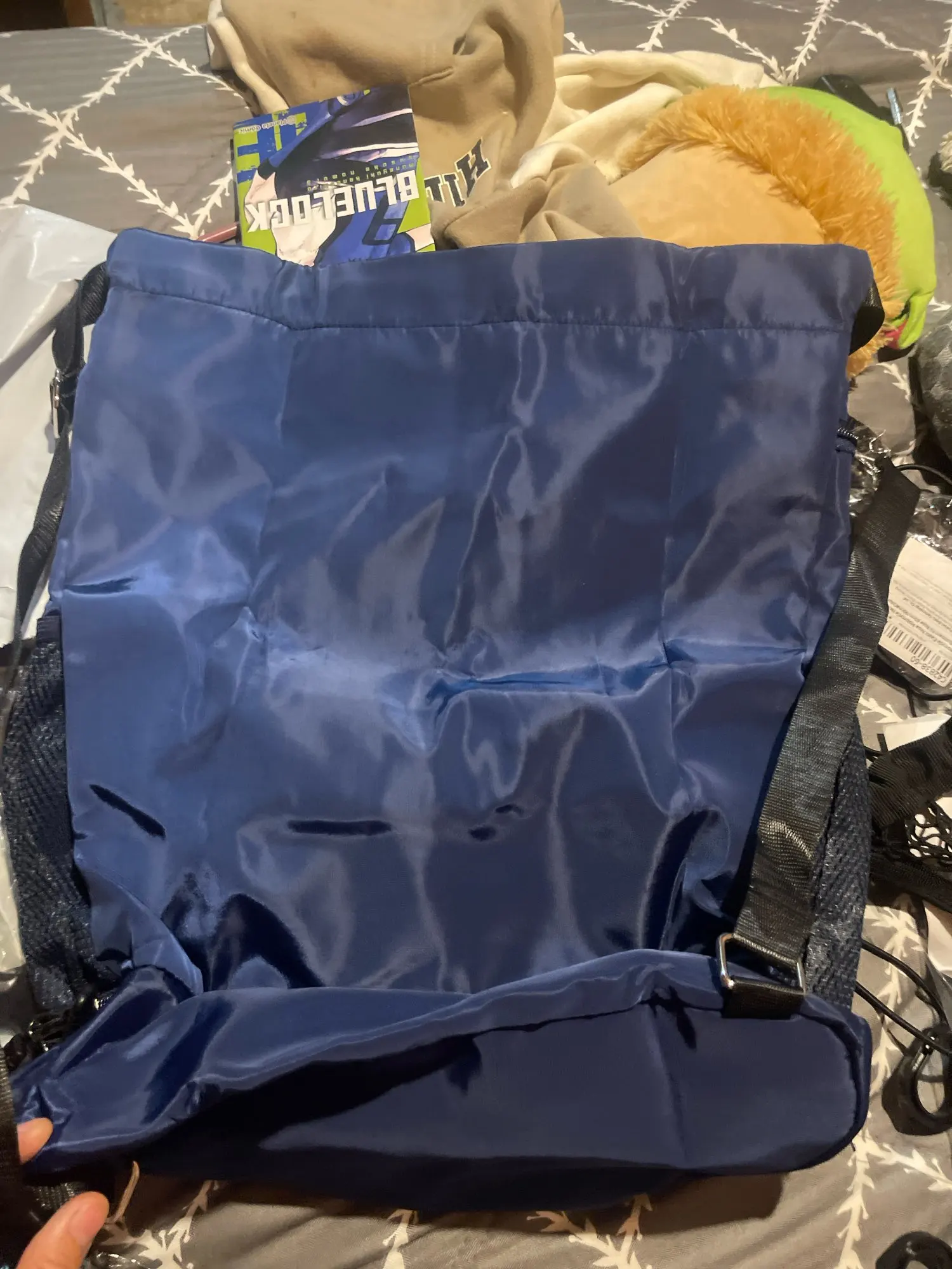 Sport Gym Bag Backpack Women Camping Large Football photo review