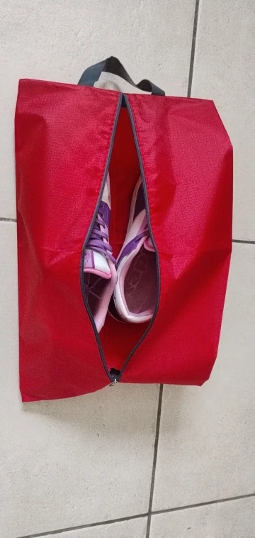 3PCS/Set Foldable Shoes Storage Bags Travel Organizer Nylon photo review