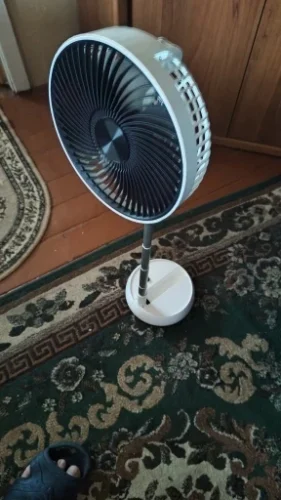 Portable Folding Fan 6000mAh USB Remote Control Air photo review