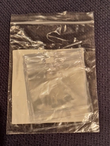 mini transparent carry all storage bags lightweight dust-proof photo review