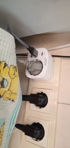 LENCENT EU Plug Wall Socket Extender with 1 photo review