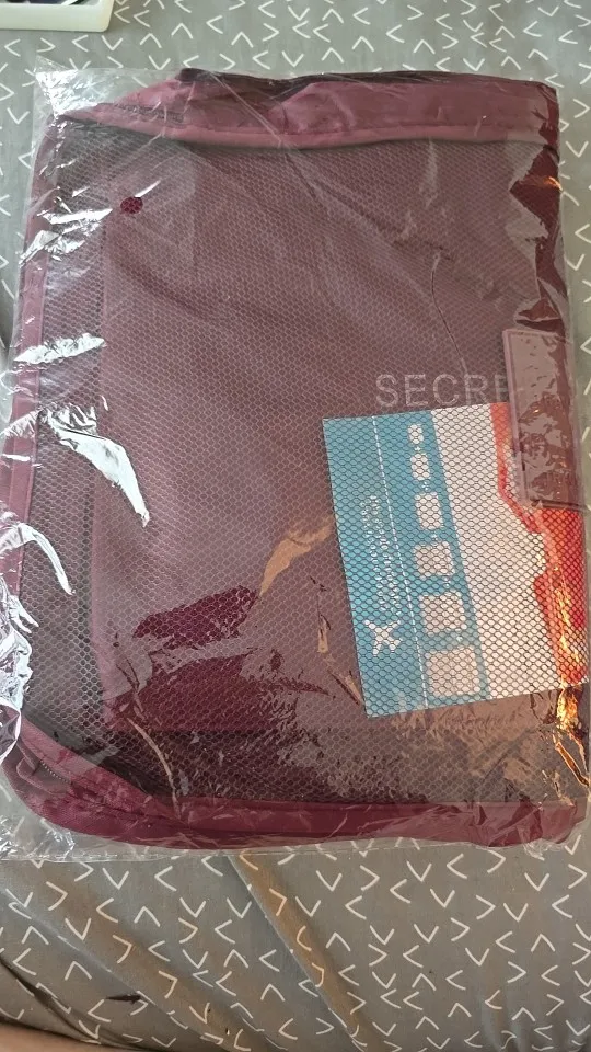 6 Pcs/Set Pink/Blue/Grey Travel Storage Bag Large Capacity photo review