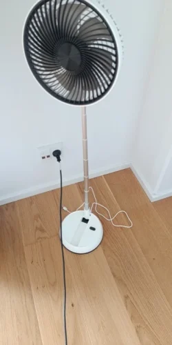 Portable Oscillating Standing Fan with Remote Controller Foldable photo review