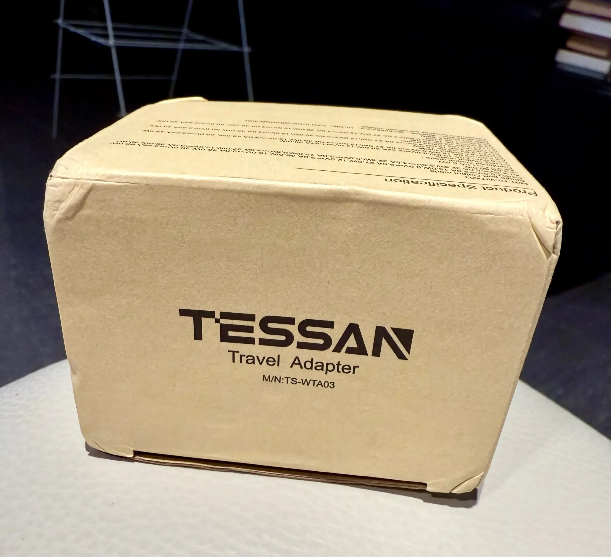 TESSAN 65W GaN International Plug Travel Adapter with photo review
