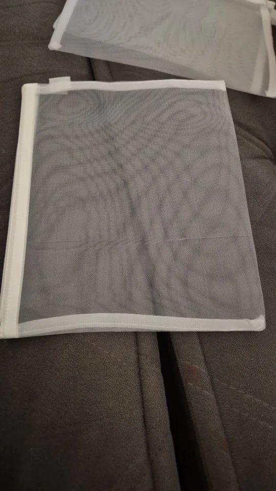 3pcs Mesh Zipper Pouch A4A5A6 Student Waterproof Zip photo review