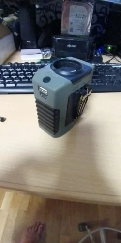 Personal Belt Clip Fan Portable Power Bank Flashlight photo review