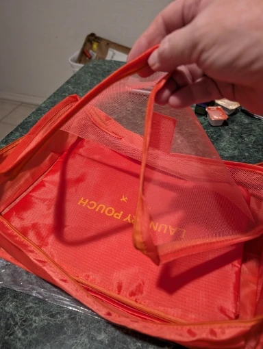 6pcs Set Travel Storage Bags Suitcase Packing Set photo review