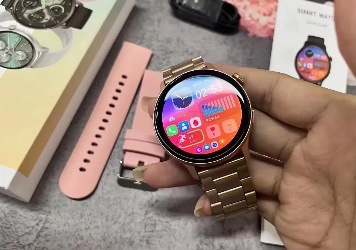 2025 NFC Smart Watch Amoled HD GPS Track photo review