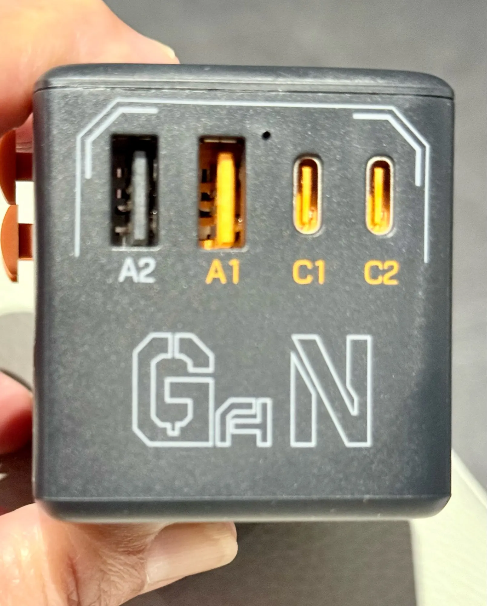 TESSAN 65W GaN International Plug Travel Adapter with photo review