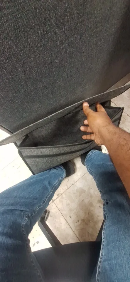 1pc Car Storage Felt Box For Dark Gray photo review