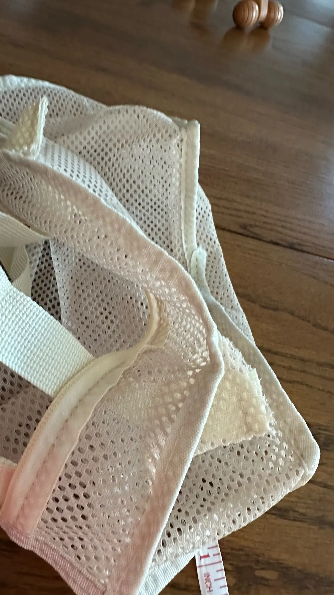 New Large Capacity Mesh Bag with handle Travel photo review