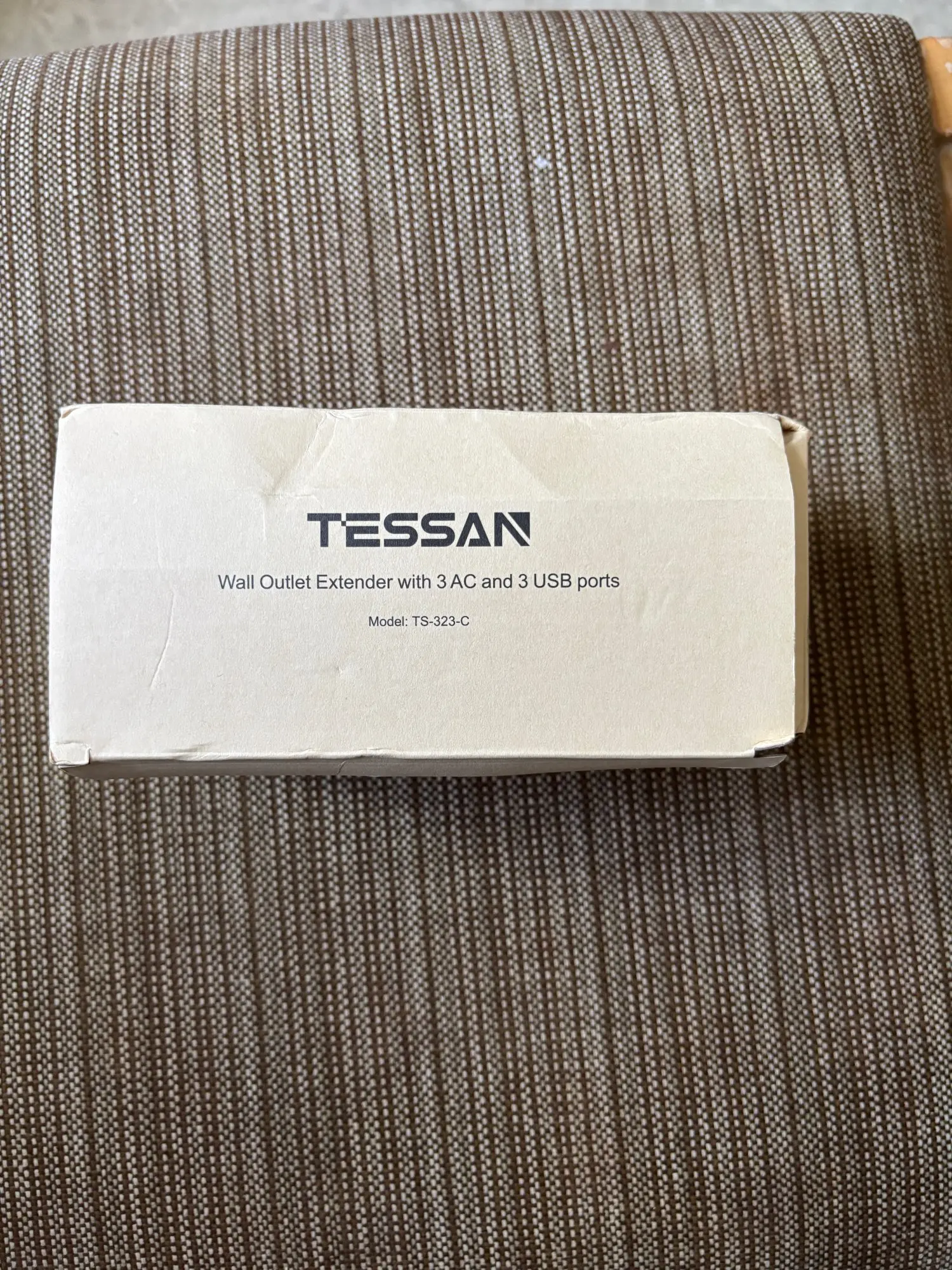 TESSAN EU Plug Power Strip with 3 AC photo review