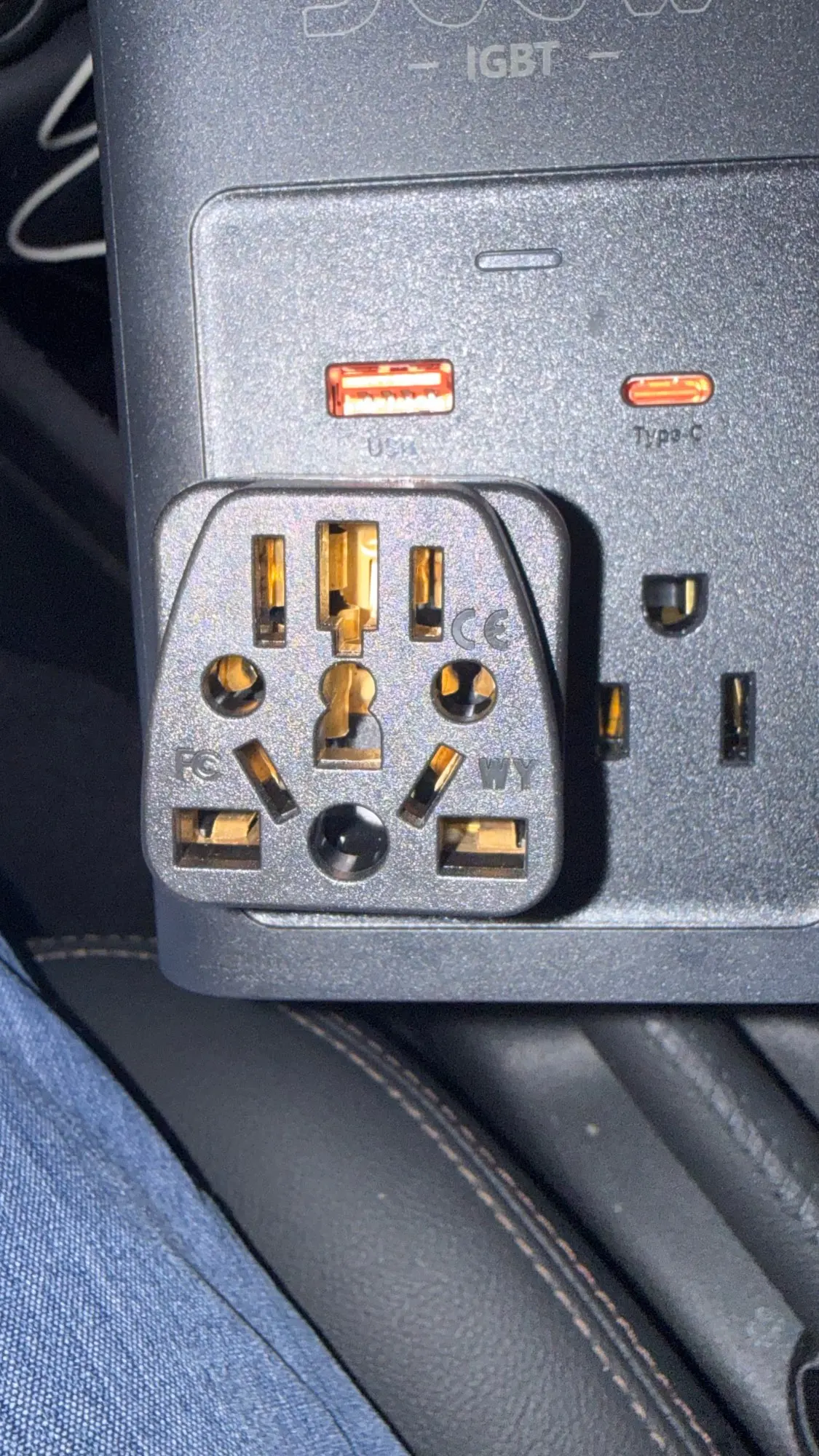 LDNIO Korea EU Plug Adapter 2500W Travel Adapter photo review