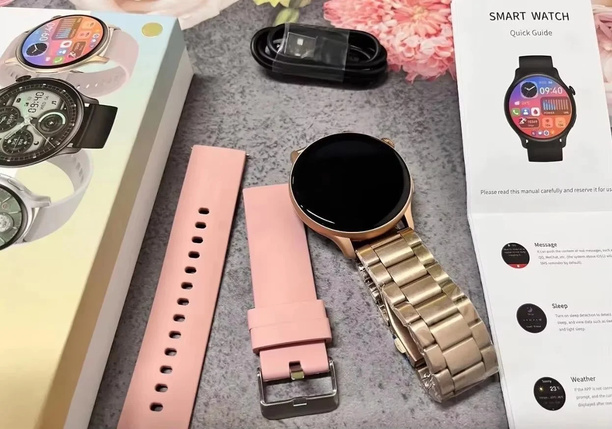 2025 NFC Smart Watch Amoled HD GPS Track photo review