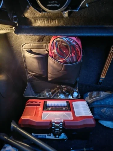 SEAMETAL Car Trunk Organizer Hanging Backseat Storage Bag photo review