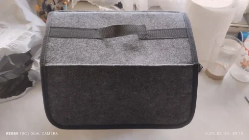 1pc Car Storage Felt Box For Dark Gray photo review