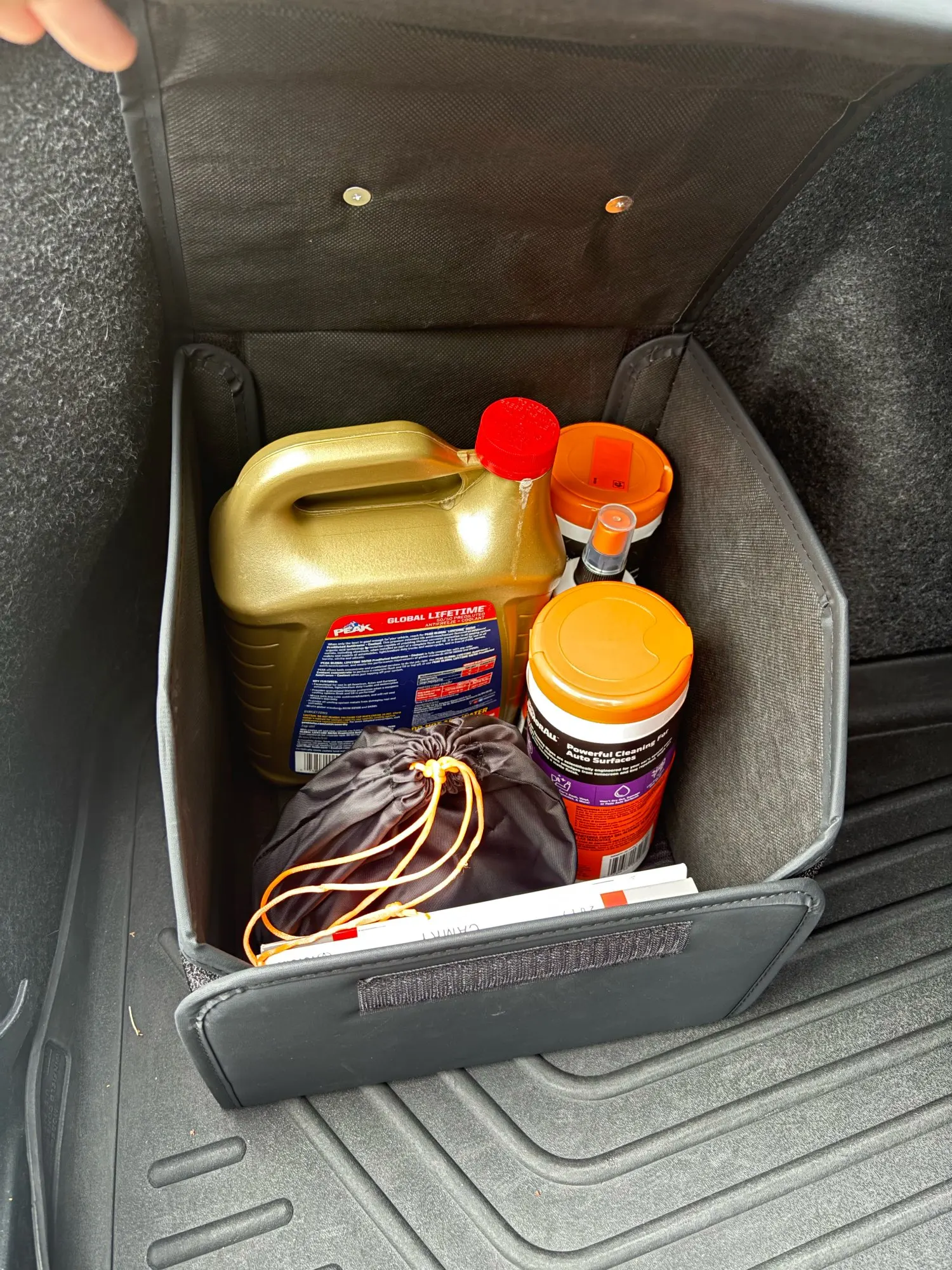 Folding Car Storage Box Large Capacity Auto Trunk photo review