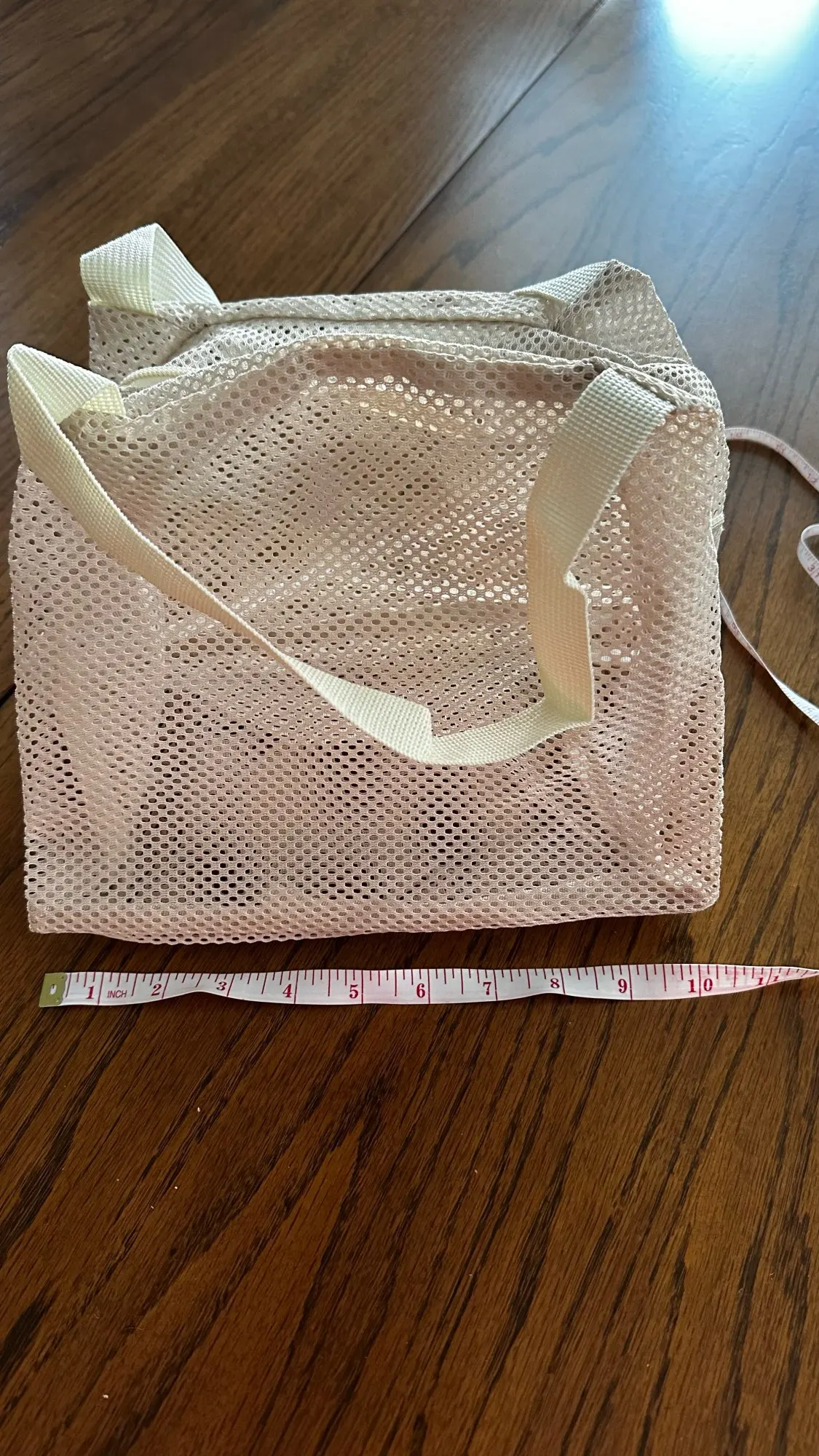 New Large Capacity Mesh Bag with handle Travel photo review