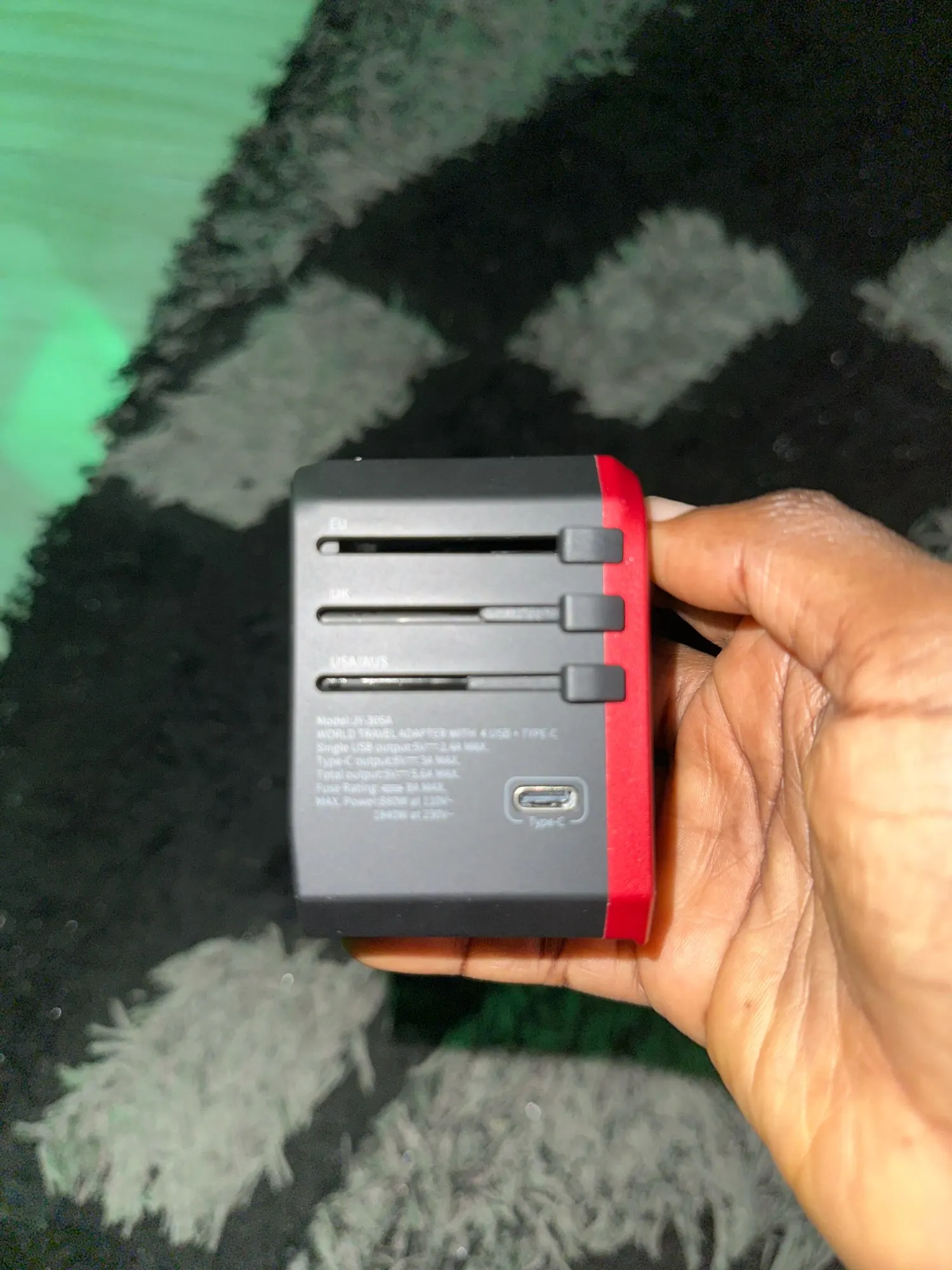 Melery Travel Smart Adapter International Plug Adaptor Wall photo review