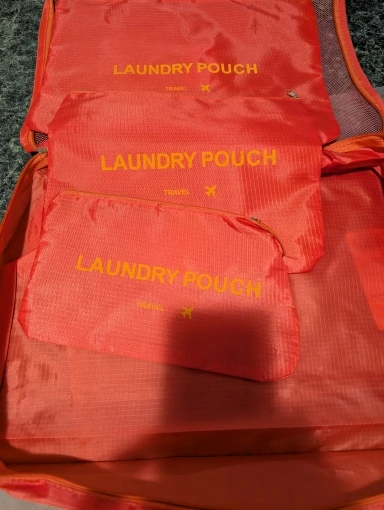 6pcs Set Travel Storage Bags Suitcase Packing Set photo review