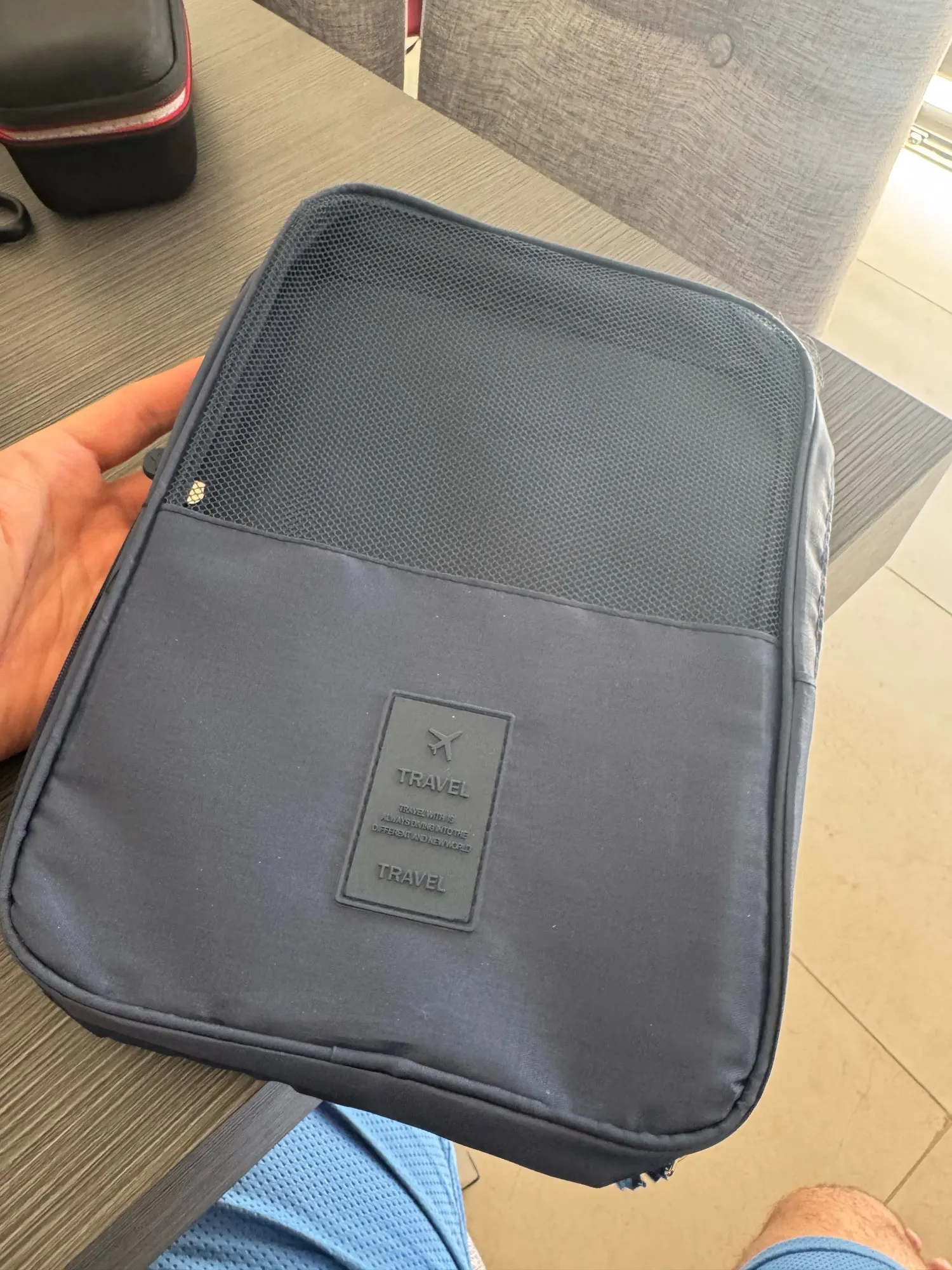 High Quality Portable Travel Shoe Bag Underwear Clothes photo review