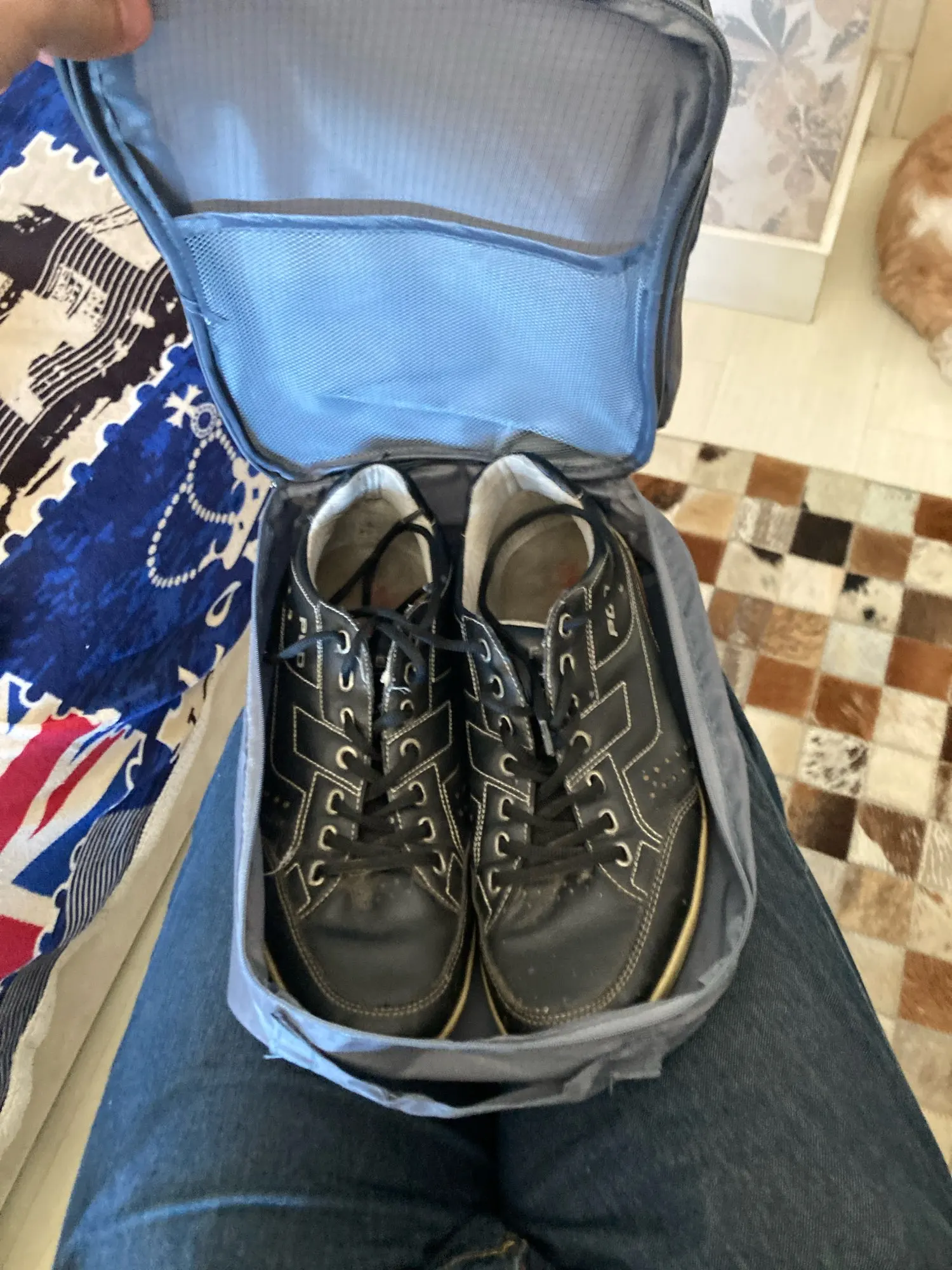 High Quality Portable Travel Shoe Bag Underwear Clothes photo review