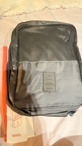 High Quality Portable Travel Shoe Bag Underwear Clothes photo review