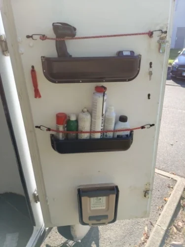 Car Door Handle Storage Box For Van Camper photo review