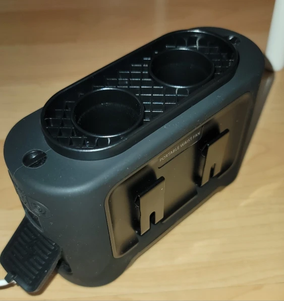 Socoolfan 14500mAh Outdoor Fan Portable Waist Hanging Neck photo review