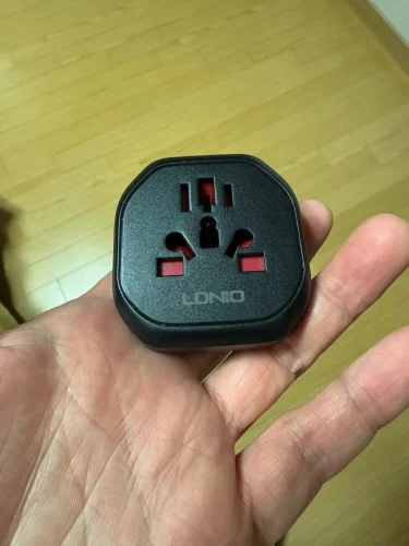 LDNIO Korea EU Plug Adapter 2500W Travel Adapter photo review
