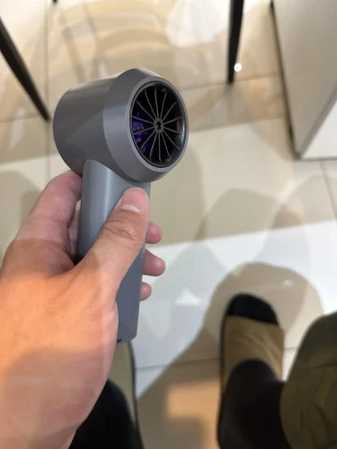 New Handheld Portable Fan 100 Wind Speeds Adjustable photo review