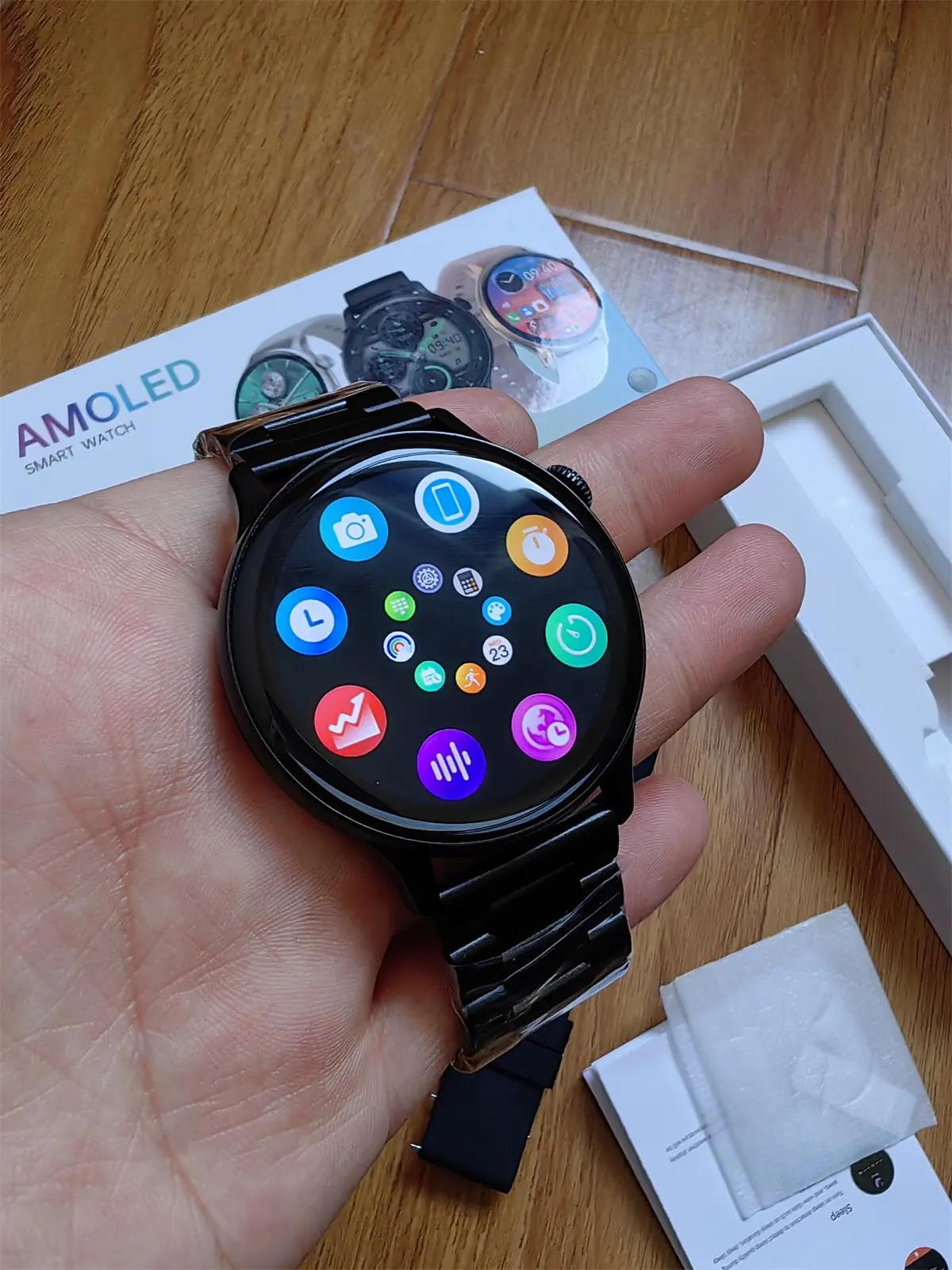 2025 NFC Smart Watch Amoled HD GPS Track photo review