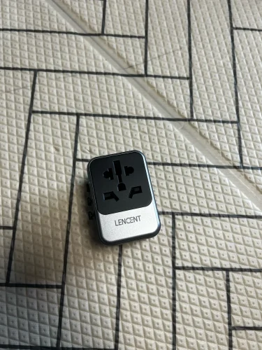 LENCENT Universal Travel Adapter with 3 USB Ports photo review