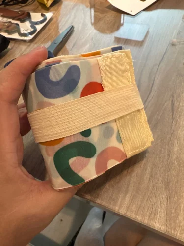 1pc Foldable Shopping Bag Eco-friendly Waterproof Portable Storage photo review