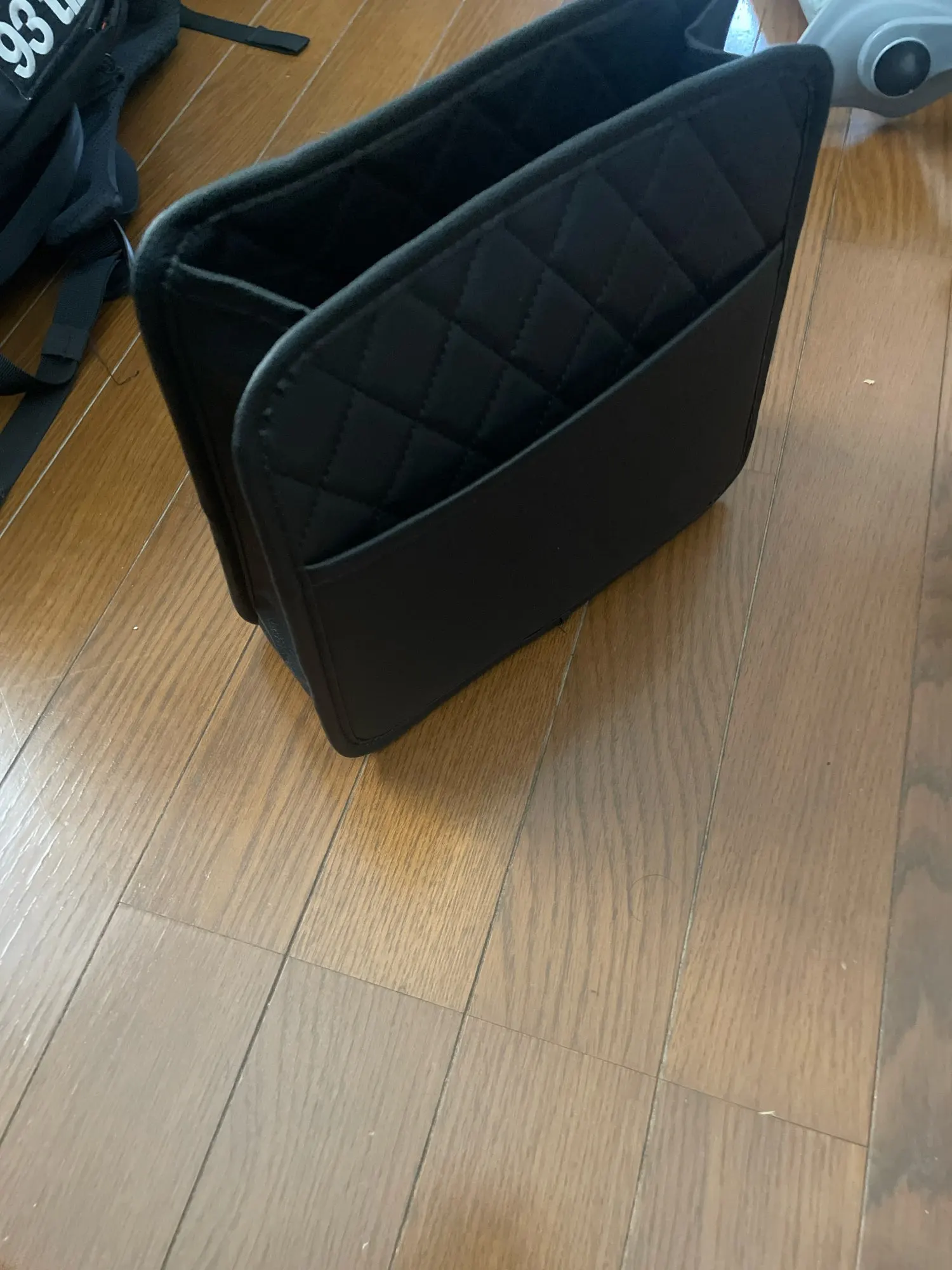 Multifunctional car seat storage bag Leather storage bag photo review