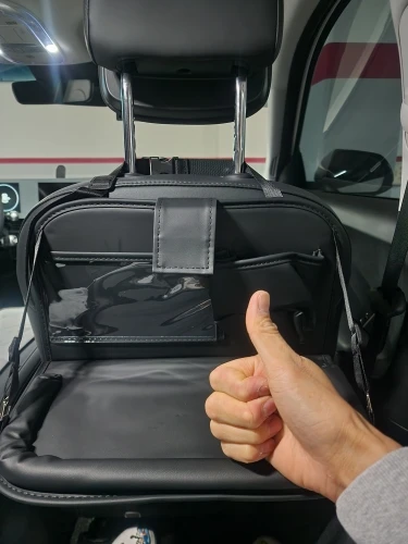 Car Chair Back Storage Rack Seat Back Storage photo review
