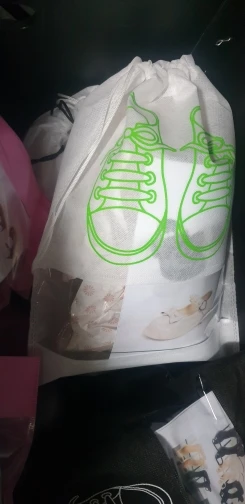 5/10PCS Shoes Storage Organizer Bags Non-Woven Shoe Dust photo review