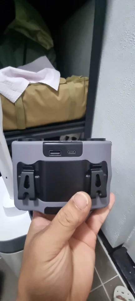 Portable Waist Clip Fan Wearable Mini USB Rechargeable photo review