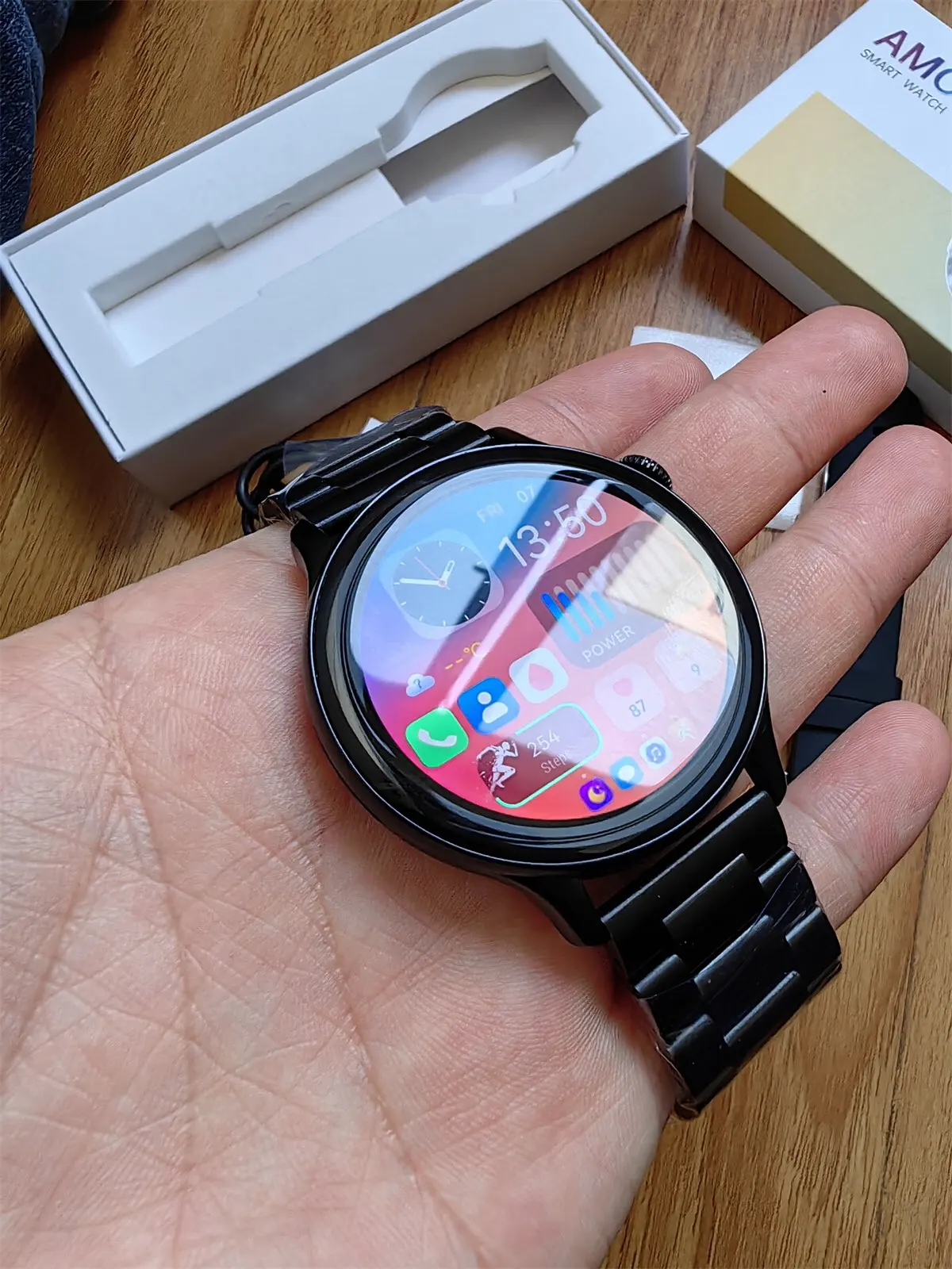 2025 NFC Smart Watch Amoled HD GPS Track photo review